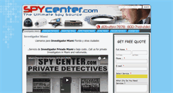 Desktop Screenshot of investigadormiami.com